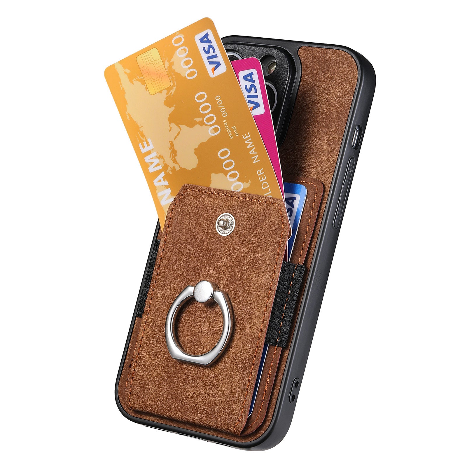 Slim Phone Case for iPhone 11 Shockproof Case Card Holder Kickstand Phone Cover PU Leather TPU PC Shell Slim Phone Case for iPhone 11 Shockproof Case Card Holder Kickstand Phone Cover PU Leather TPU PC Shell